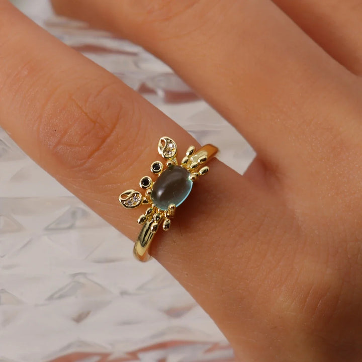 Anillo de Cangrejo Ajustable Elegante