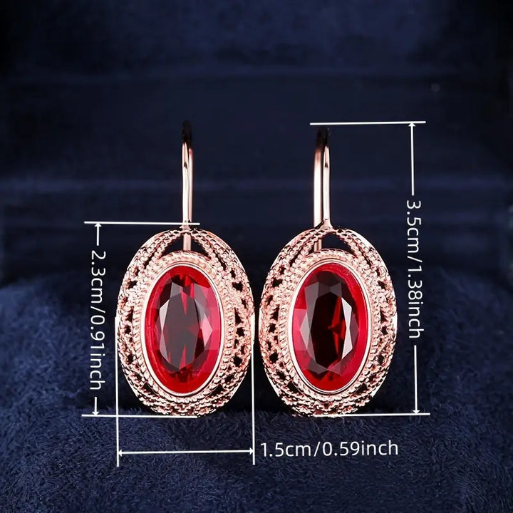 Pendientes Talessia Rougefort | Oro rosado