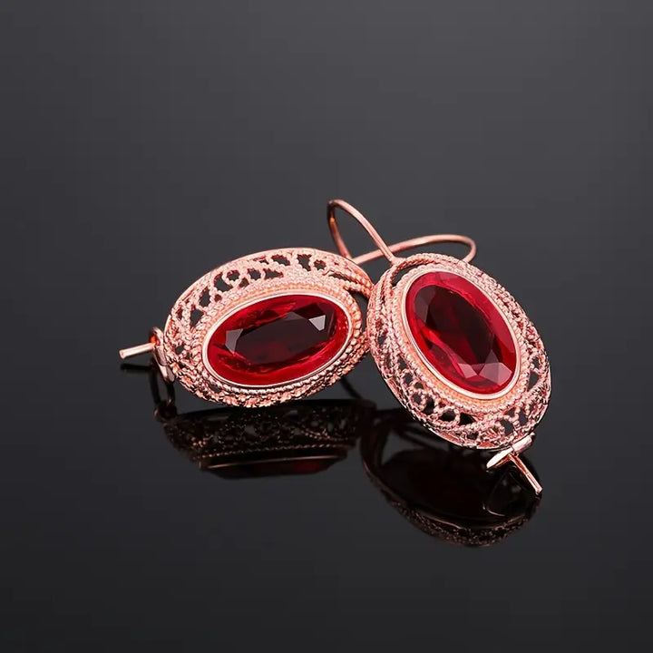 Pendientes Talessia Rougefort | Oro rosado