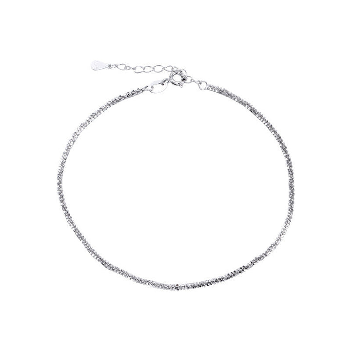 Collar de clavícula esterlina Cia