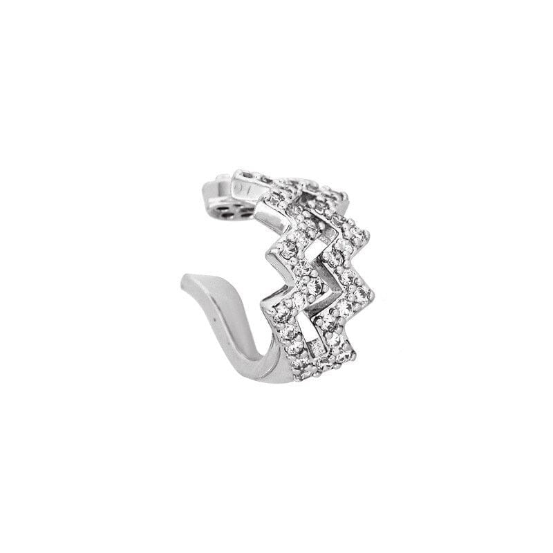 Pendientes de puño en zigzag Jessie