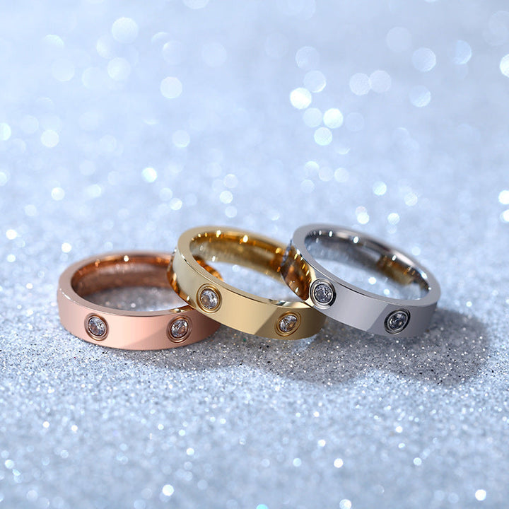 Anillo de banda Roseane