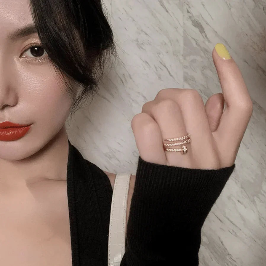 Anillo ajustable del Alfiler de Atenea