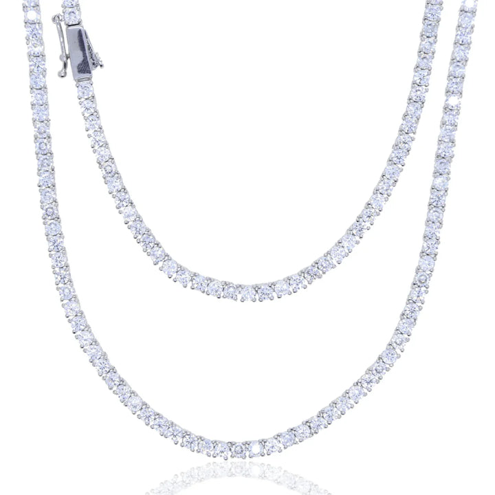 Collar de cadena de tenis