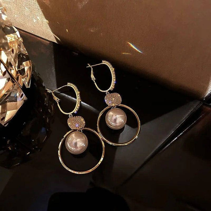 Pendientes de perlas Paola