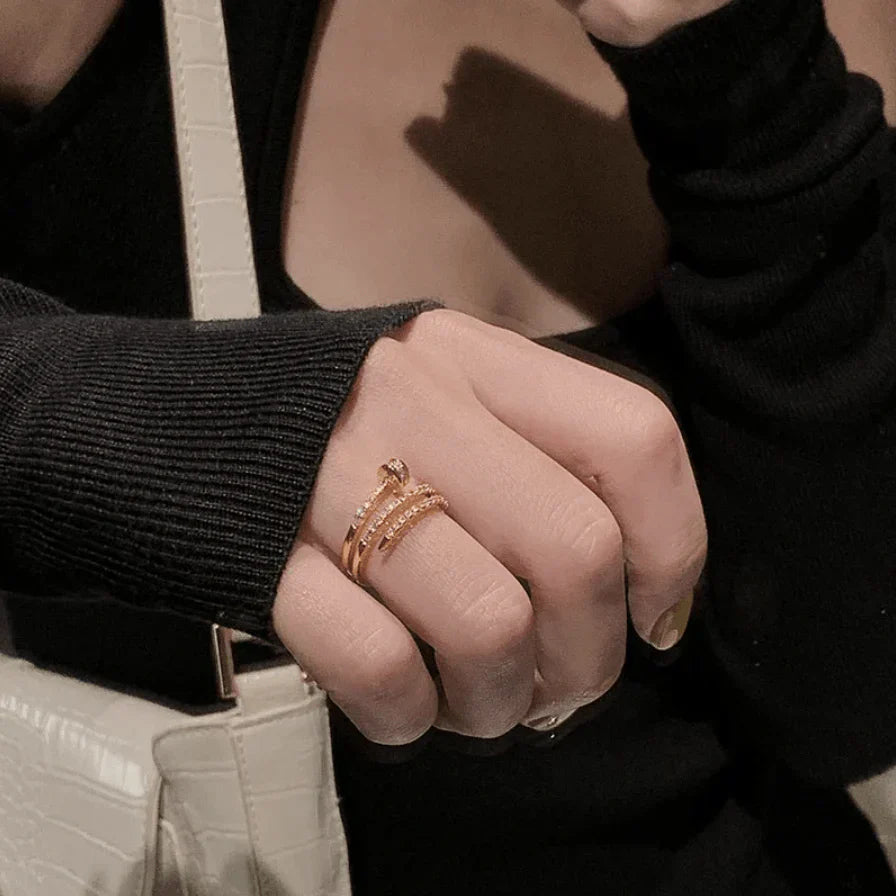 Anillo ajustable del Alfiler de Atenea