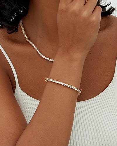 Pulsera de Tenis | Dorado