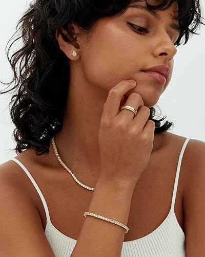Pulsera de Tenis | Dorado
