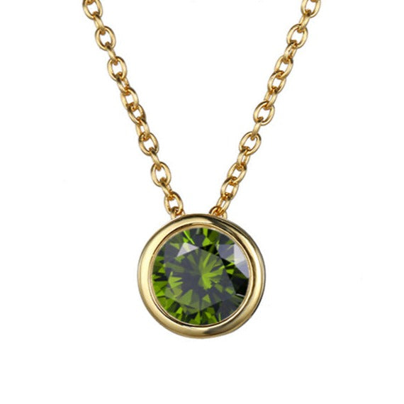 Collar de piedra natal Lyra