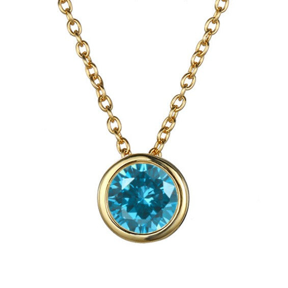 Collar de piedra natal Lyra