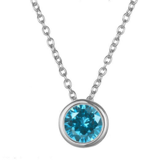 Collar de piedra natal Lyra