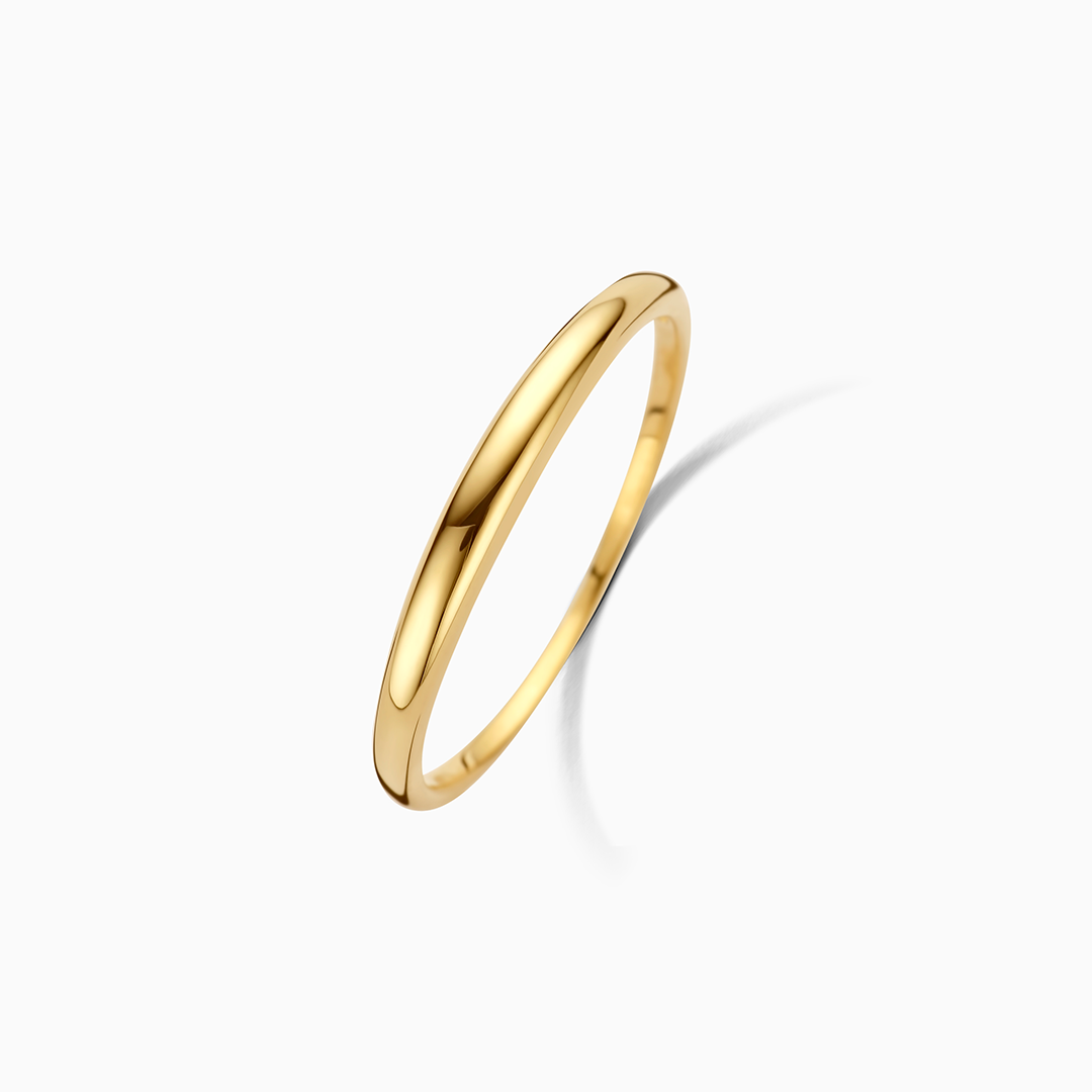 Anillo Slim Dome | Dorado