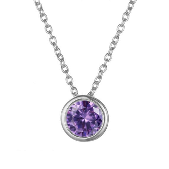 Collar de piedra natal Lyra