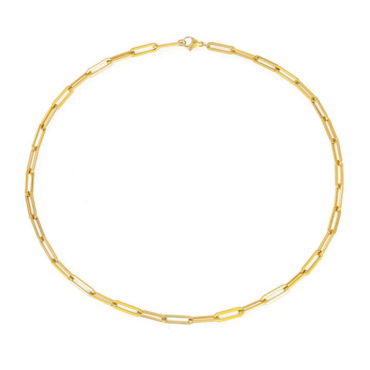 Collar elegante Archen | Oro blanco