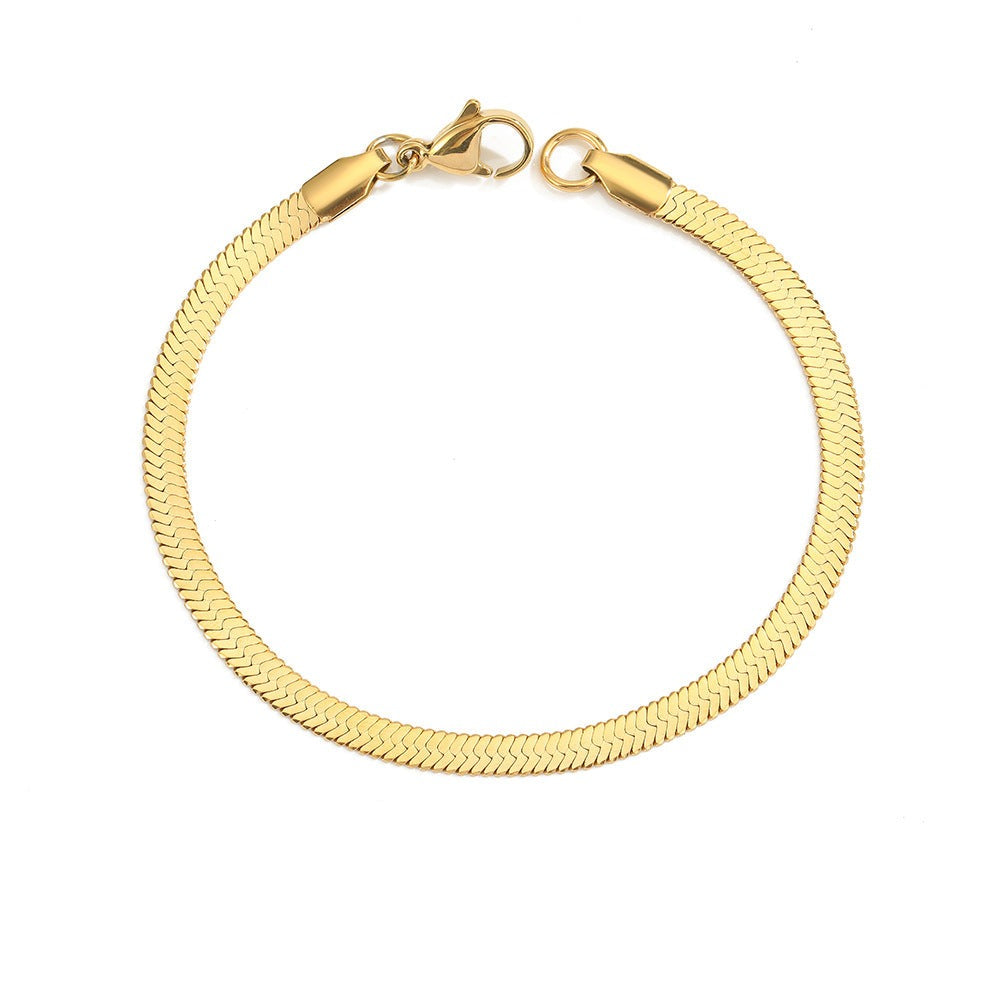 Pulsera de cadena espiga Stella