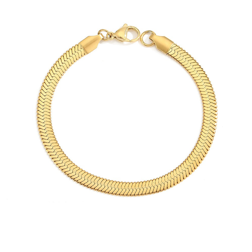 Pulsera de cadena espiga Stella