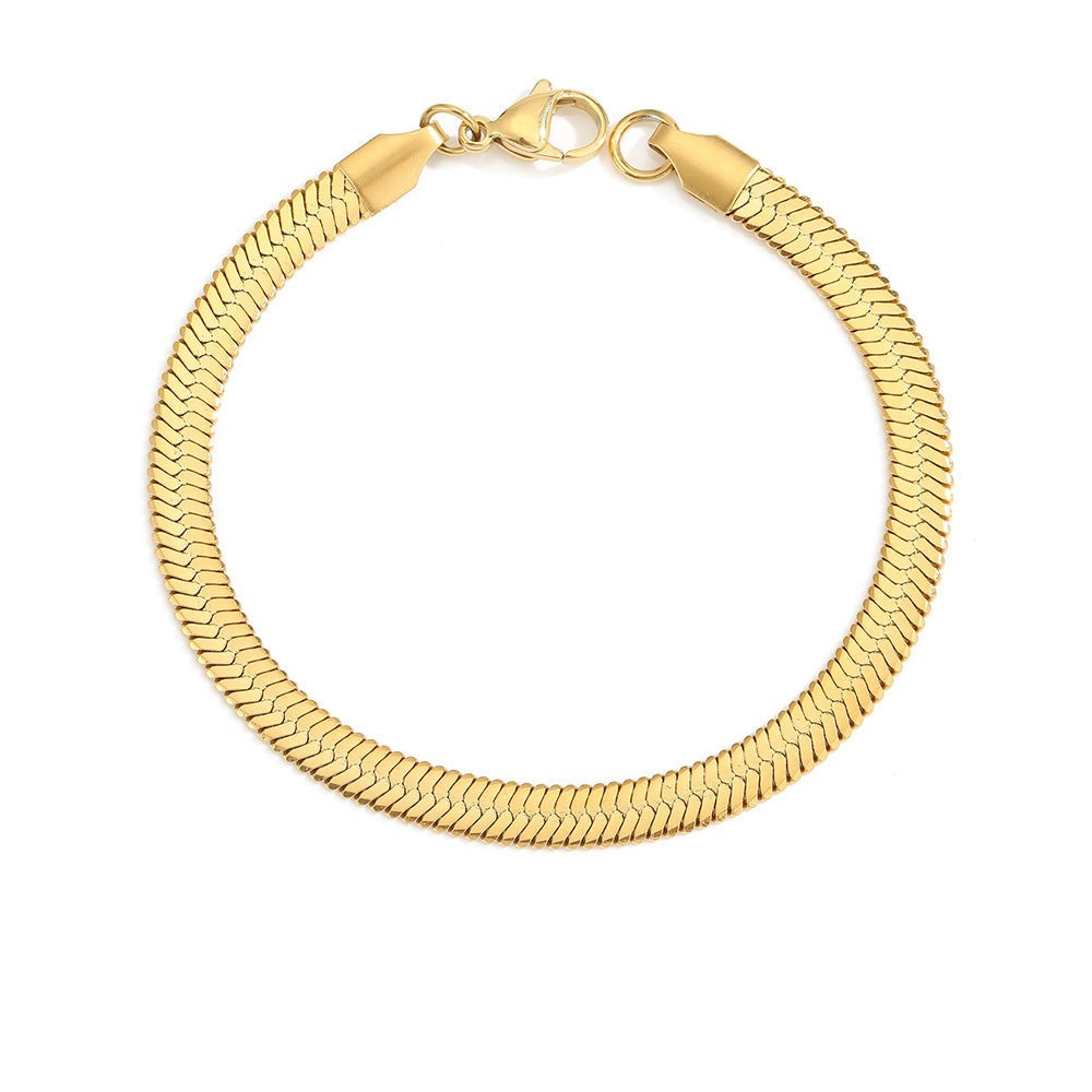 Pulsera de cadena espiga Stella