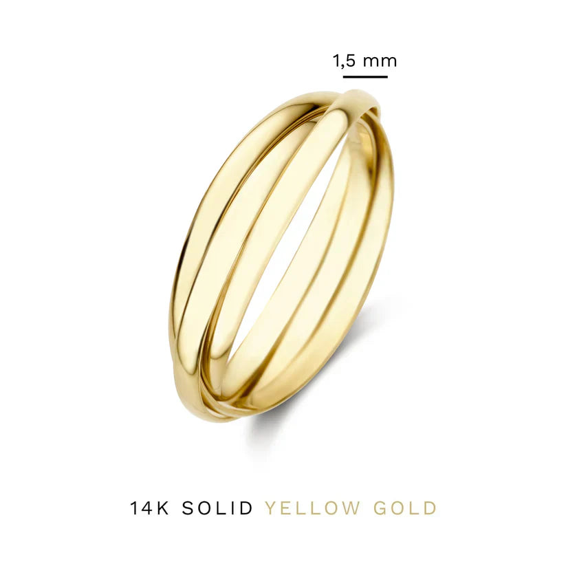 Anillo Léna Trielle | Dorado