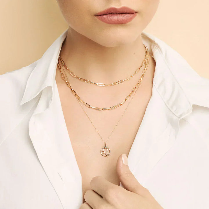 Collar de Signo Zodiacal | Dorado
