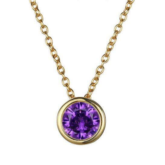 Collar de piedra natal Lyra
