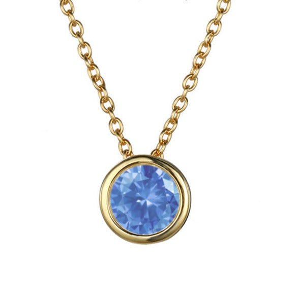 Collar de piedra natal Lyra