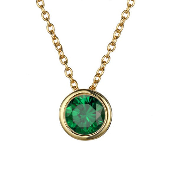 Collar de piedra natal Lyra
