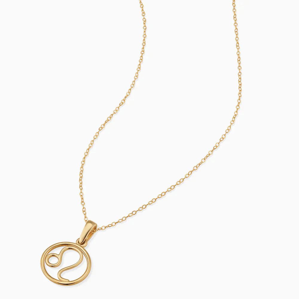 Collar de Signo Zodiacal | Dorado