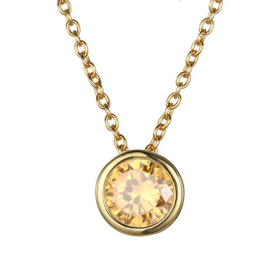 Collar de piedra natal Lyra
