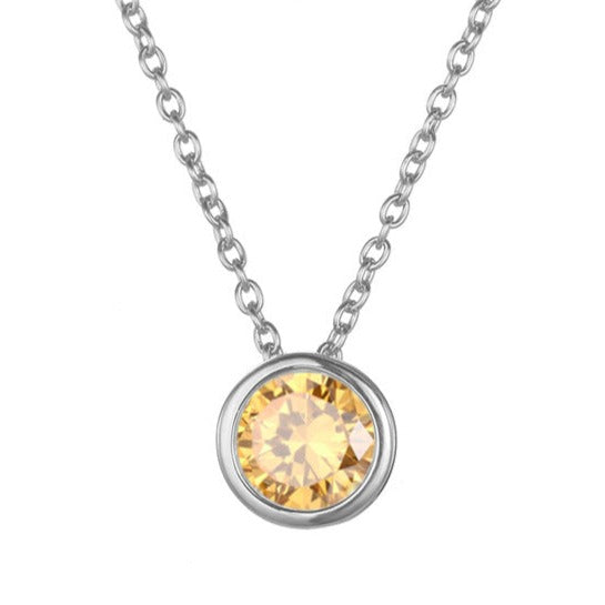 Collar de piedra natal Lyra