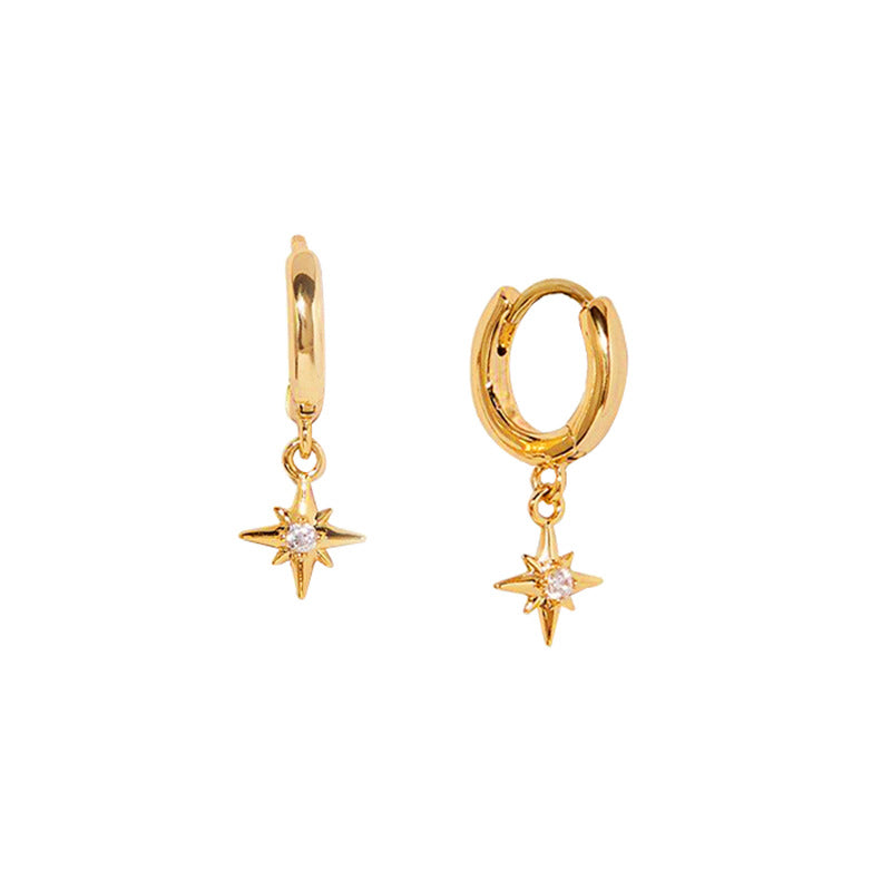 Pendientes The Vudu | Dorado