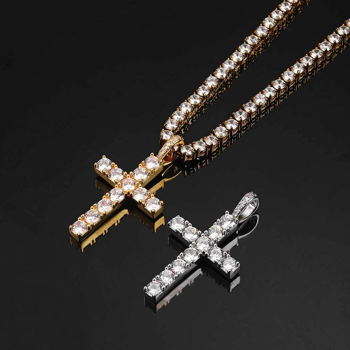 Collar de Cruz | Dorado