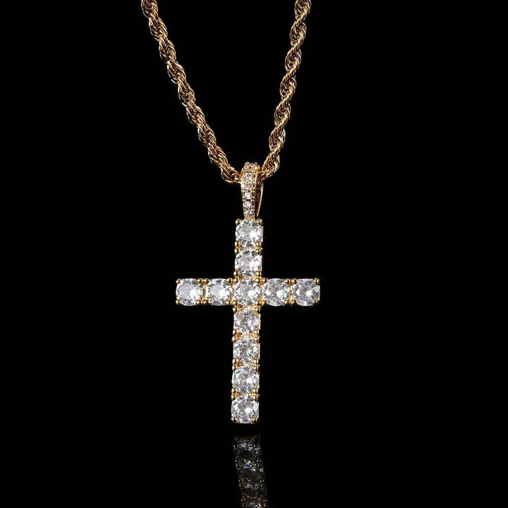 Collar de Cruz | Dorado