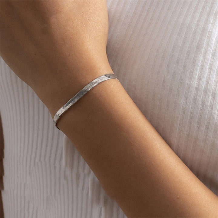 Pulsera de cadena espiga Stella