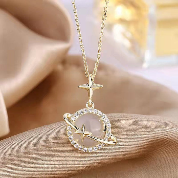 Collar Luz Estelar Cósmica