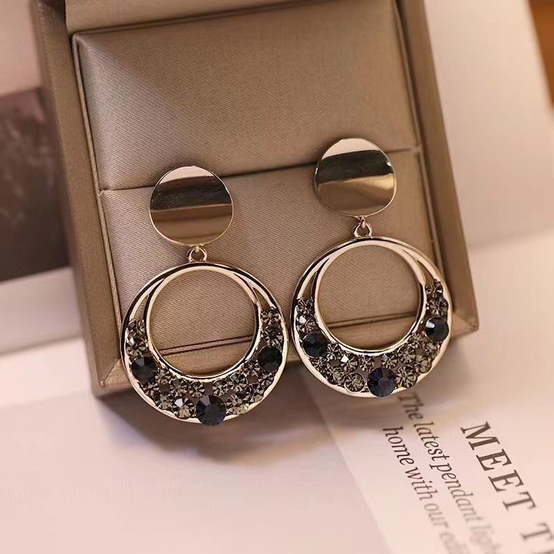Pendientes Lumina con circonitas