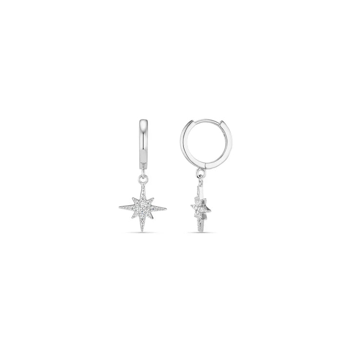 Pendientes The Vudu | Oro blanco
