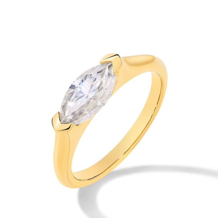 Anillo Delgado Hailey Playa | Dorado