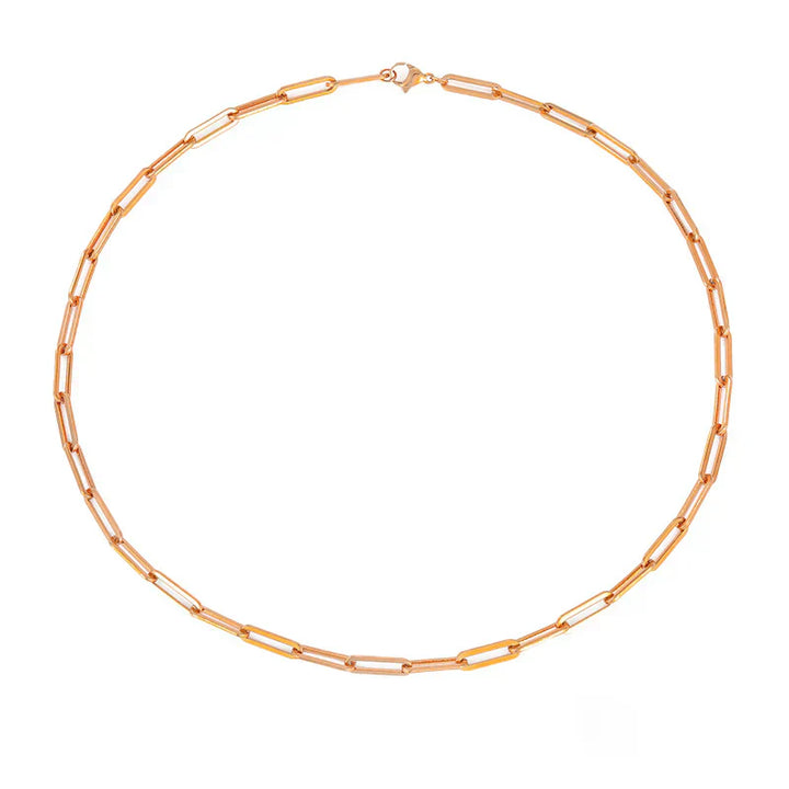Collar elegante Archen | Oro blanco
