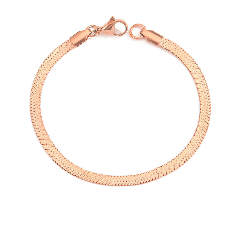 Pulsera de cadena espiga Stella