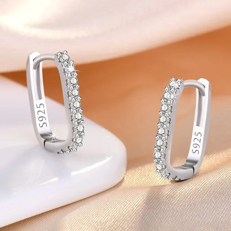 Pendientes de aro sofisticados