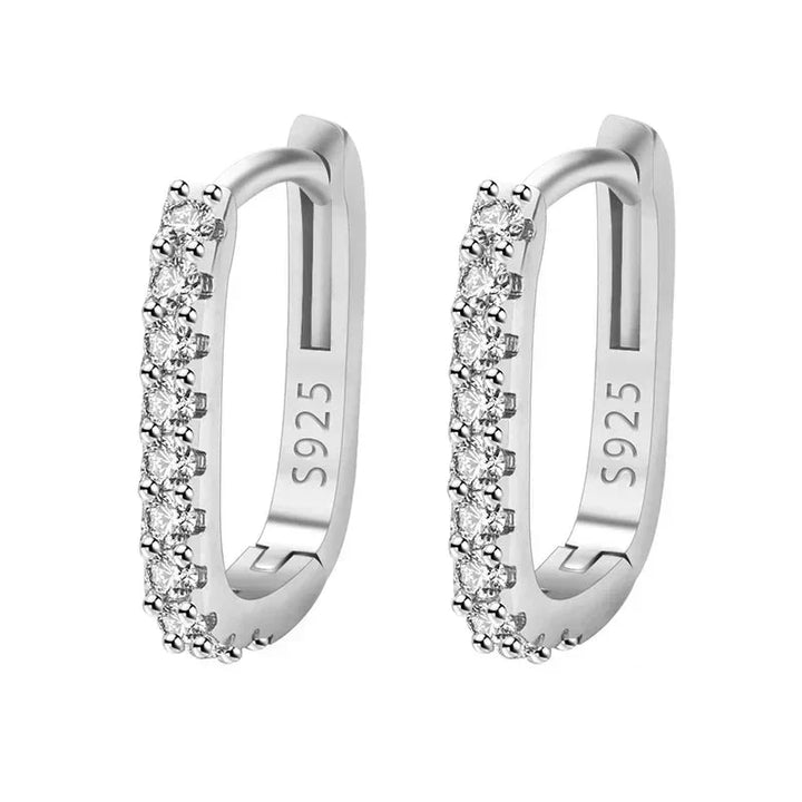 Pendientes de aro sofisticados