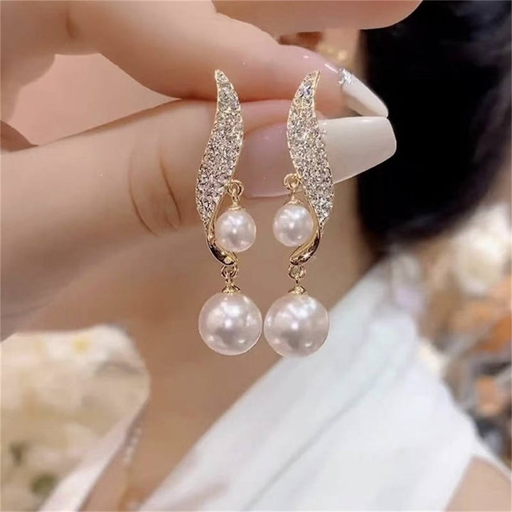 Pendientes de Perlas en Oro