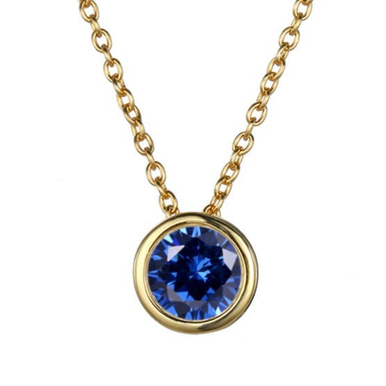 Collar de piedra natal Lyra