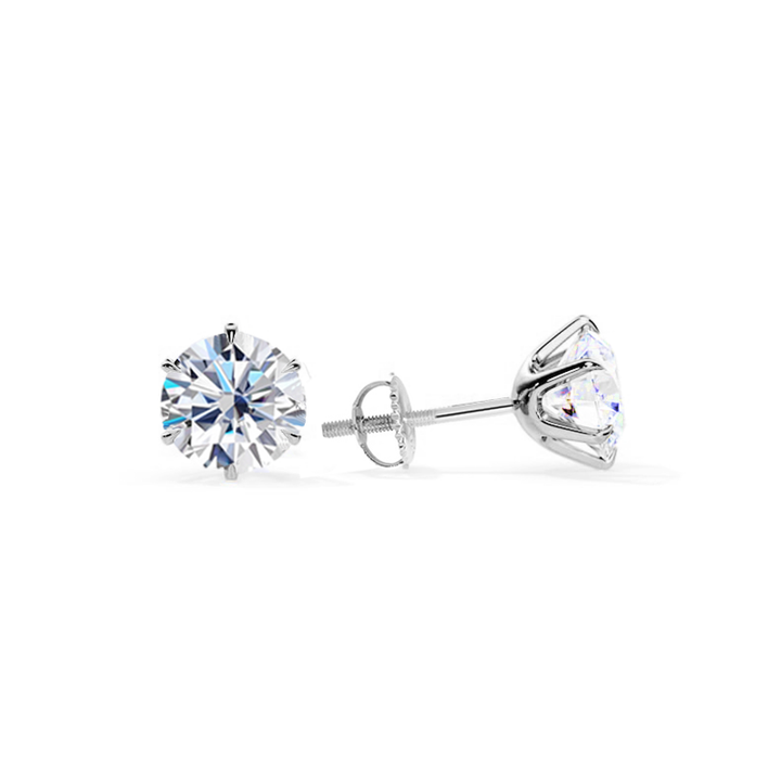 Pendientes Tera | Oro blanco