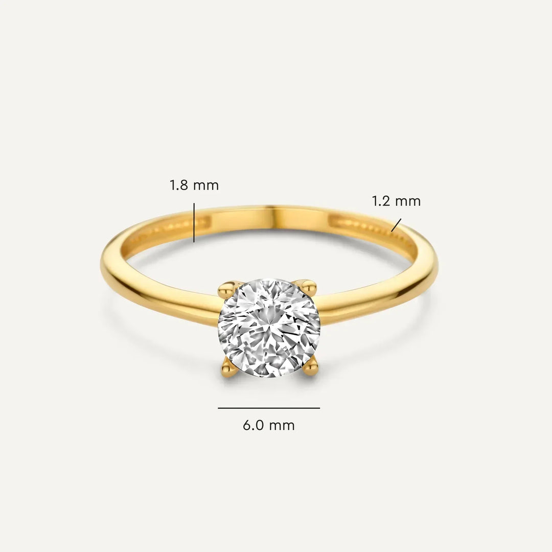 Anillo Savaya El Playa | Oro blanco