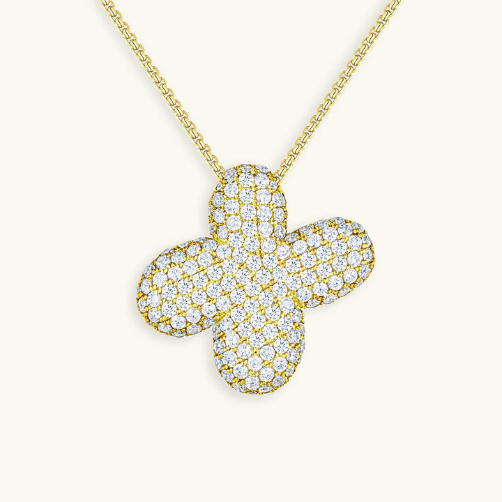 Collar de inicial con burbujas Hailey