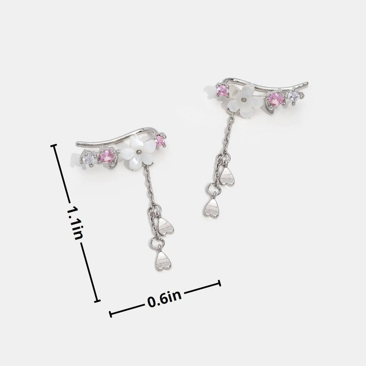 Pendientes de flor de cerezo