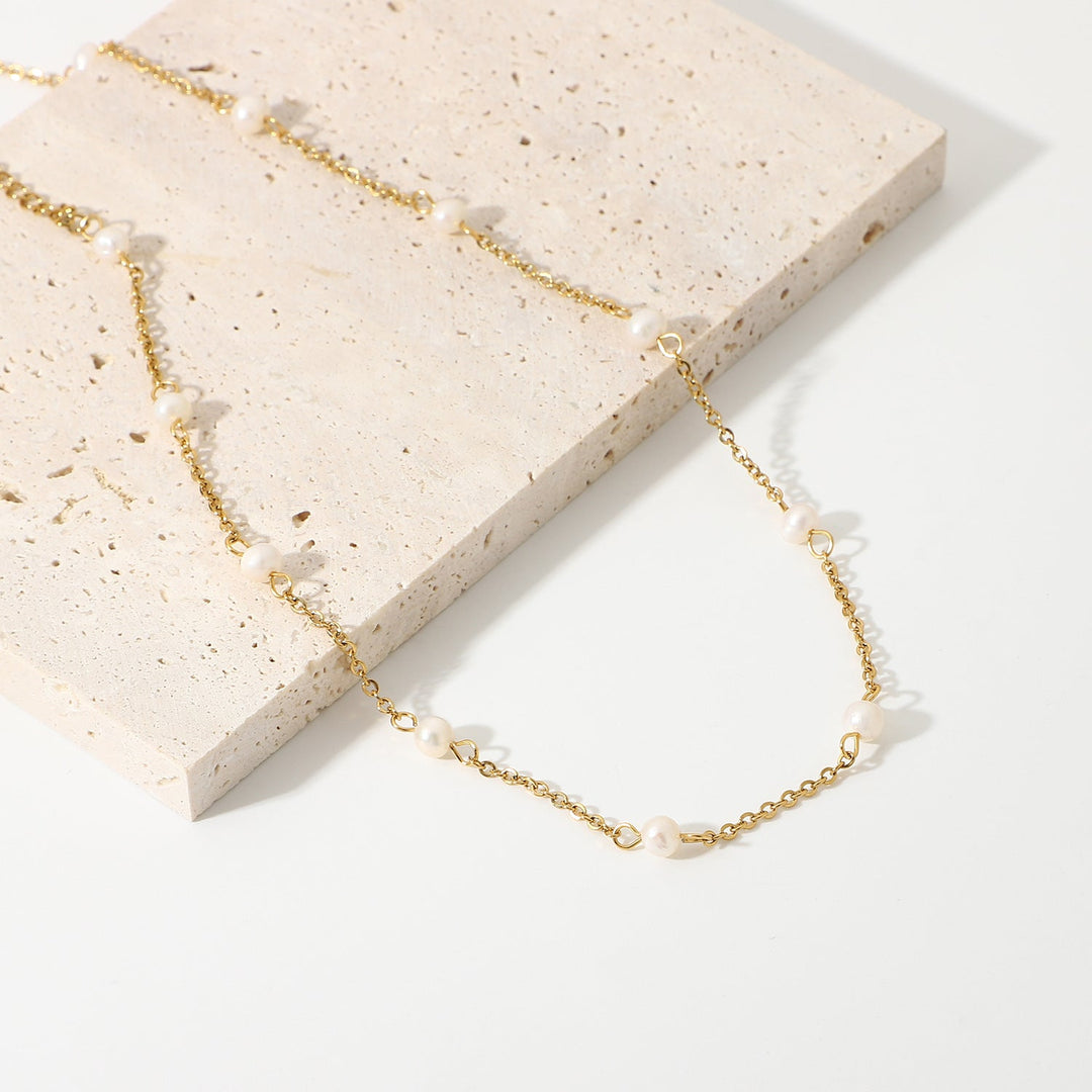 Collar de perlas de agua dulce Isle