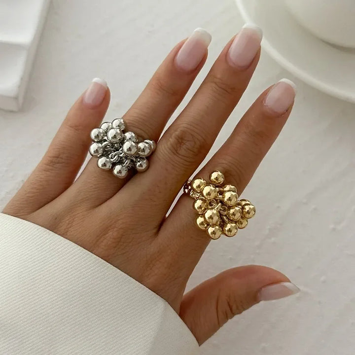 Anillo Boho con Perlas incrustadas