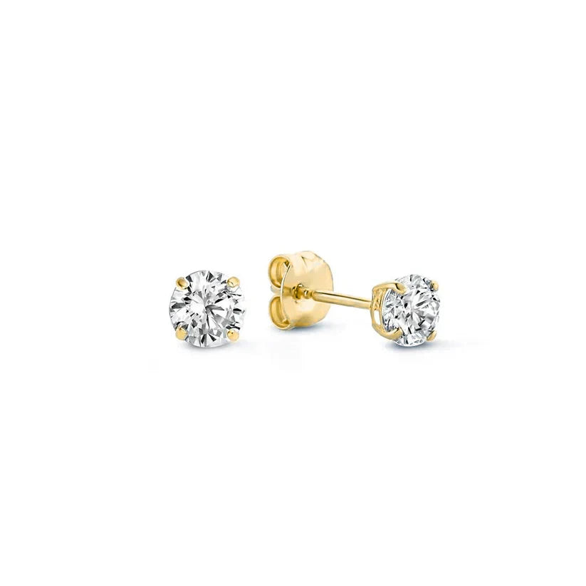 Pendientes de Piedra Larmes de Lune | Dorado